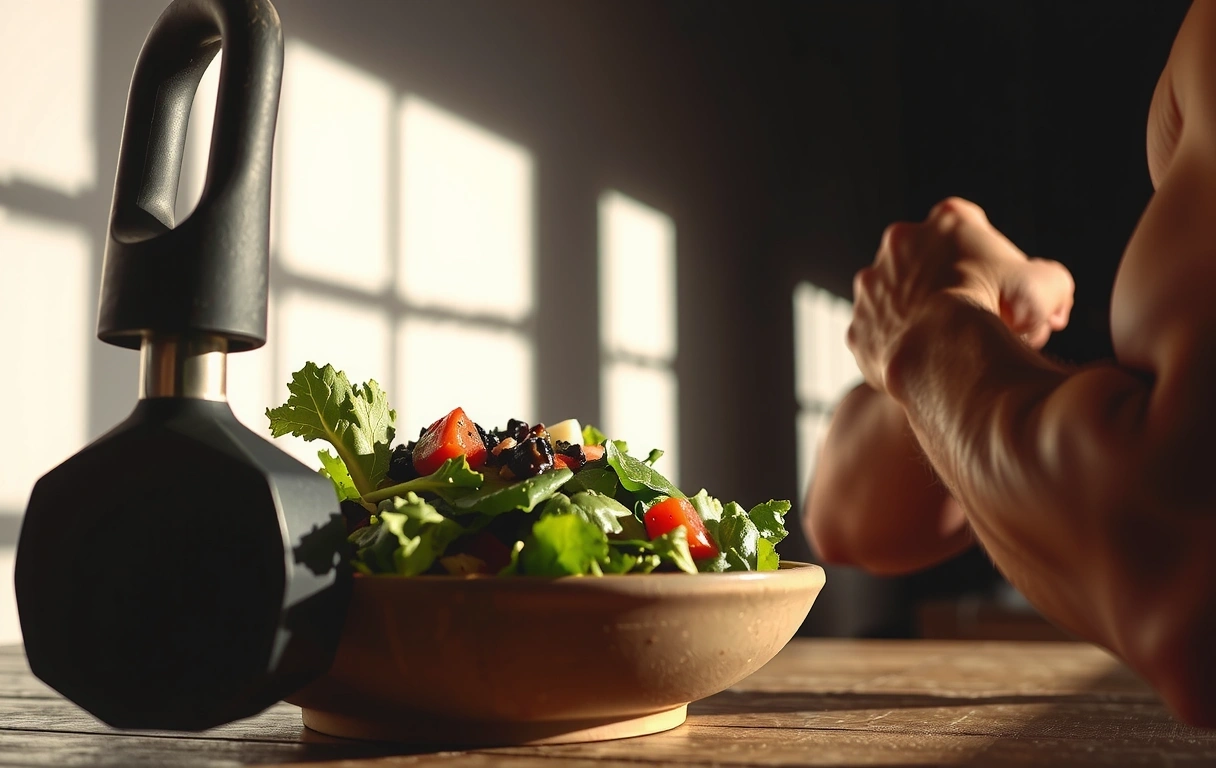 Veganer Muskelaufbau Training